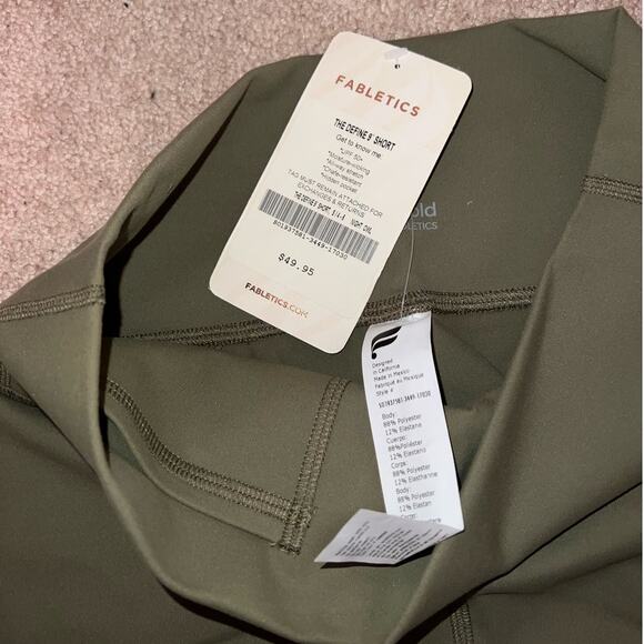New Fabletics The Define 9" Short Night Owl size S - Picture 6 of 7